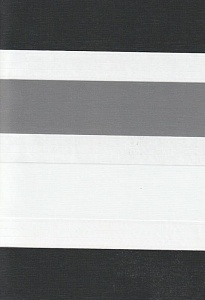 Закрытые рулонные шторы день-ночь Салерно, серый 2002 купить в Кашире с доставкой